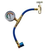 FJC 6037 - R134a U Charge Hose And Gauge For Seld Sealing Cans Vale Cans
