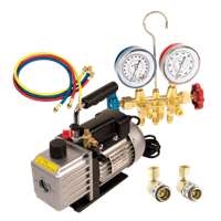 FJC 9281 - Vacuum Pump and Manifold Gauge Kit for R134a