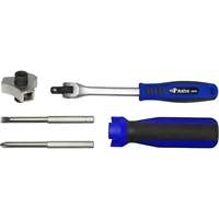 Astro Pneumatic 9506 - Interchangeable Finger Ratchet Screwdriver Set