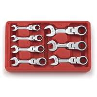 Gearwrench 9570 - 7pc SAE Stubby Flex GearWrench Set