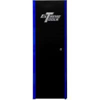 Extreme Tools DX192100SLBKBL - Deep Side Locker w/ 4 Shelves - Black w/ Blue Handle