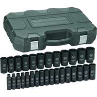 Gearwrench 84935N - 1/2" Dr 29pc Metric Deep Impact Socket Set