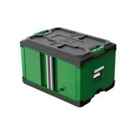 Modular Stackable Storage Tool Box, 2-Door Steel Box