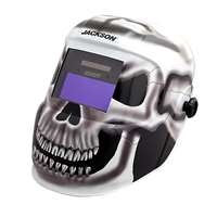 Jackson 47102 - Jackson Safety? - Auto Darkening Welding Helmet, Gray Matter Graphics, Fixed Shade 10