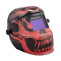 Jackson 47105 - Jackson Safety? - Auto Darkening Welding Helmet, Bead Demon Graphics, Variable Shade