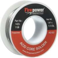 Victor Technologies 1423-1108 - Acid Flux Core 40/60 Solder - 1/8" x 1/4 lb