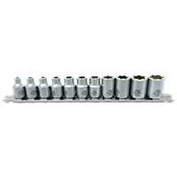 1469 - 11 Pc. Flat-Cut E-"Star" Socket Set