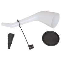 Lisle 18232 - Offset Funnel with Spout Cap and Lid
