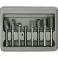 Astro Pneumatic 2181 - 8pc Carbide Rotary Burr Set