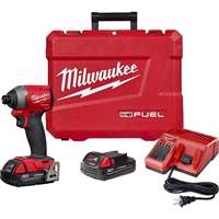 Milwaukee 2853-22CT - M18 FUEL 1/4" Hex Impact Driver Kit