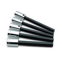 SK Hand Tool 41255 - 5pc Sae Long Hex Key Set 1/2"dr