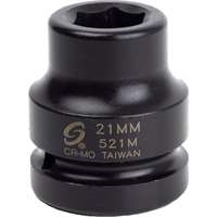 Sunex 521M - 21mm Impact Socket - 1" Drive