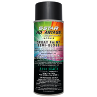 5 STAR ADVANTAGE 5SA3523 - Lacquer Semi-Gloss Black Aerosol