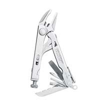Leatherman 68010203K - The Crunch Multitool - Stainless Steel w/ Leather Sheath