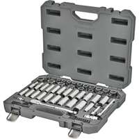 Ingersoll Rand T752018 - 68pc 3/8" Dr. SAE/Metric Master Mechanics Tool Set