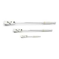 Gearwrench 81382 - 3 Pc. 1/4", 3/8", 1/2" Drive 120XP Locking Flex Head Ratchet Set