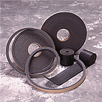 AIR FILTRATION CO, INC AFCCT92 - 3"x1/8"x5' Rubber Wiper Strips, 2/PKG (CT9)