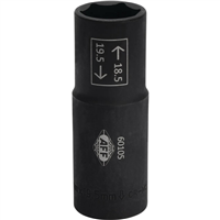 American Forge & Foundry AFF60105 - Flip Socket - 1/2" DR - 18.5 mm x 19.5 mm