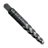 IRWIN HANSON AHN53406 - EX-6 Spiral Flute Screw Extractors, Carded