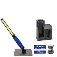 (AST-80SLC) 800 Lm Rechargeable Slim Light W/ Quick-Swap System & Suction Cup Base