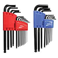 ATD ATD580 - SAE Metric Long Arm Ball End Hex Key Set, 22pc