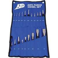 (ATD-720) 20 pc. Punch & Chisel Set