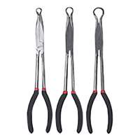 (ATD-813) 3 Pc. 11" Long  Ring Nose Pliers