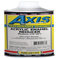 AXIS PERFORMANCE COATINGS AXIAAR05104 - Acrylic Enamel Reducer, Medium, Quart