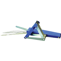 BEST WELDS BSW900KTC - BESTWELDS KING TIP CLEANER SET, INCL 13 STEEL CLEANERS SIZES #6 TO #26, WITH CASE AND FILE