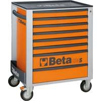 Beta Tools 024002681 - Mobile Roller Cab w/ Eight Drawers - Orange