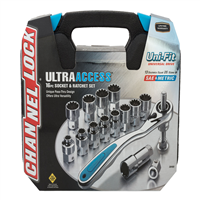 Channellock CNL39100 - 16 Pc. Pass-Thru Uni-Fit Socket Set