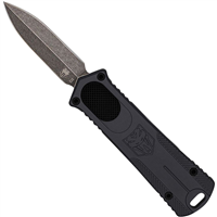 COBRATEC KNIVES COB952GEN2BLKDAGNS - 952 GEN 2 BLACK DAGGER NOT SERRATED