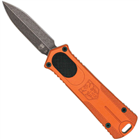COBRATEC KNIVES COB952GEN2ORGDAGNS - 952 GEN 2 ORANGE DAGGER NOT SERRATED