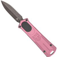 COBRATEC KNIVES COB952GEN2PNKDAGNS - 952 GEN 2 PINK DAGGER NOT SERRATED