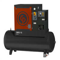 CHICAGO PNEUMATIC COMPRESSORS CPCQRS15HPD150 - 15Hp 150 Psi Rotary Screw Compressor W/Dryer