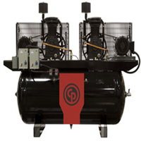 CHICAGO PNEUMATIC COMPRESSORS CPCRCP15123D - 15Hp Duplex Compressor  3 Phase