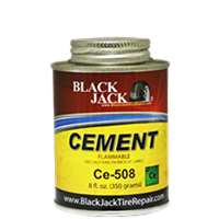 Blackjack Tire Repair E508 - 8oz Cement (flammable)