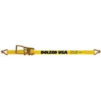 (DCO-23402227) 2" x 27' Ratchet Strap w/ Wire Hooks