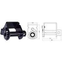 (DCO-28100014) Web Winch-Bottom Mount-Std. Slider-C Track