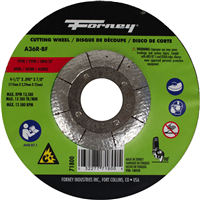 Forney FOR71800 - Cut-Off Wheel,Metal,Type 27, 4-1/2"x .090"x 7/8"