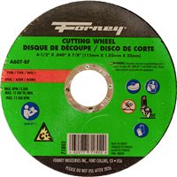 Forney FOR71802 - Cut-Off Wheel,Metal,Type 1, 4-1/2"x .040"x 7/8"