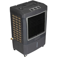 HESSAIRE HESMC37V - Hessaire MC37V 3,100 CFM (Cubic Ft per Min) 3-Spd Port Hi Vel Cool Fan-Evap Coolr for 950 sq.ft. Gry