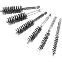 (IPA-8080) 6 Pc. Twisted  Wire Bore Brush Set