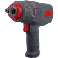 Ingersoll Rand IR2236QTIMAX - DXS2 1/2" Air Impact Wrench, Quiet, 1500 ft-lb Torque, Titanium Hammercase, Friction Ring Retainer, Pistol, Interchangeable Anvil, Multi-functional Tool 