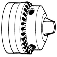 JACKSON PRODUCTS JAC30243 - CHUCK MULTI CRAFT 1/4IN3/8-24 SPINDLE KG1 KEY
