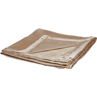 JACKSON SAFETY JCK36291 - Welding Blanket - Silica Cloth Fiberglass - Weight (per sq. yd.) 18 oz - 0.04" - Tan - 6' x 6'