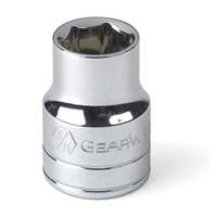 (KDT-80107) 1/4" Dr 6 Pt. Standard SAE Socket, 1/4"