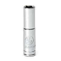 (KDT-80124) 1/4" Dr 6 Pt. Standard Metric Socket, 9/16"