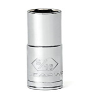 Gearwrench KDT80220 - 1/4 Dr. 12 Pt. Deep SAE Socket, 3/16”