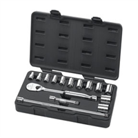 Gearwrench KDT80706 - 15 Pc. 1/2" Drive 6 Point Standard SAE Mechanics Tool Set